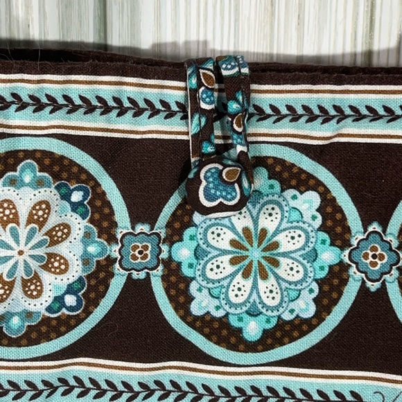 Vera Bradley "Blue Java" Tote - Picture 3 of 6